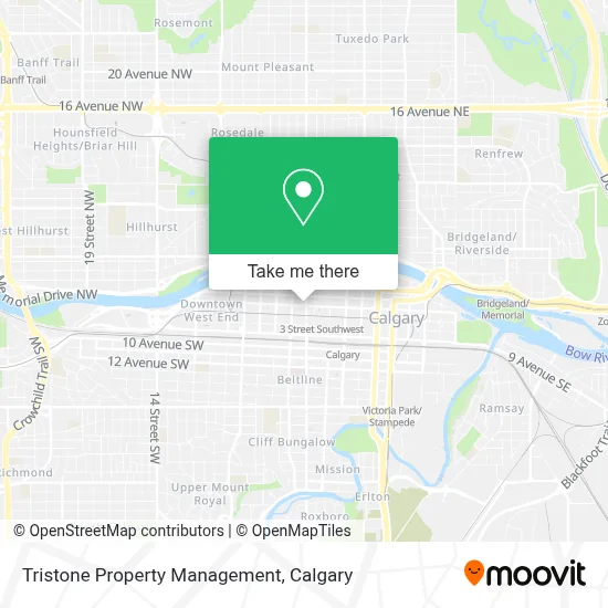 Tristone Property Management map