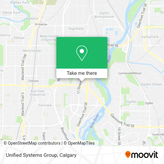 Unified Systems Group map