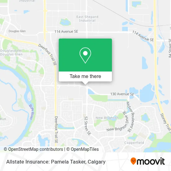 Allstate Insurance: Pamela Tasker map