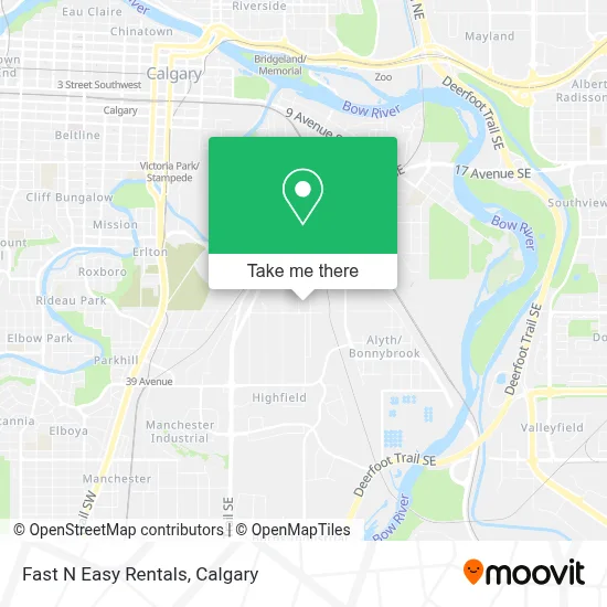 Fast N Easy Rentals map