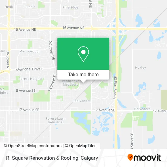 R. Square Renovation & Roofing map