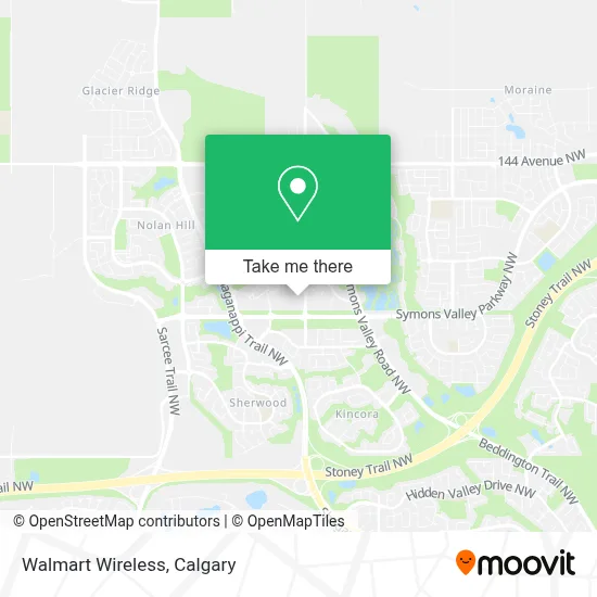 Walmart Wireless map