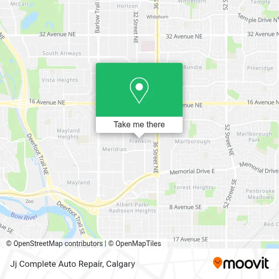 Jj Complete Auto Repair map