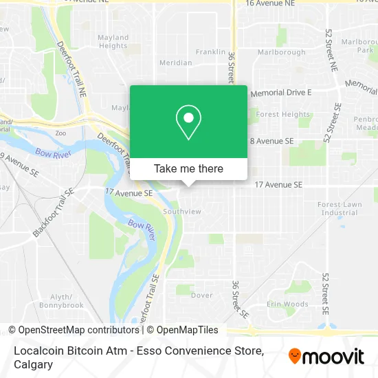 Localcoin Bitcoin Atm - Esso Convenience Store map