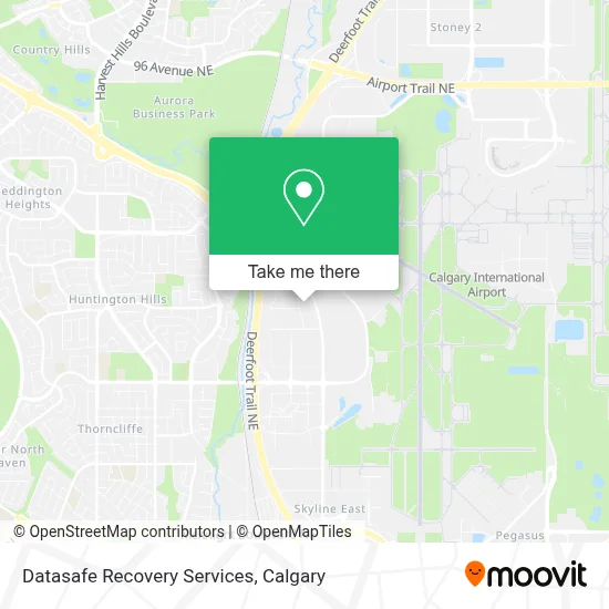 Datasafe Recovery Services map
