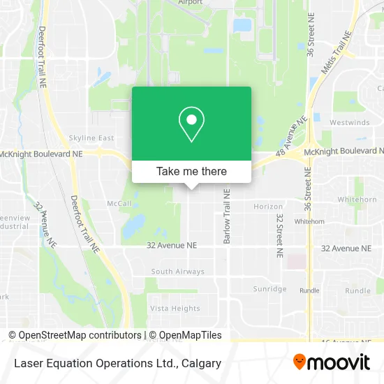 Laser Equation Operations Ltd. map