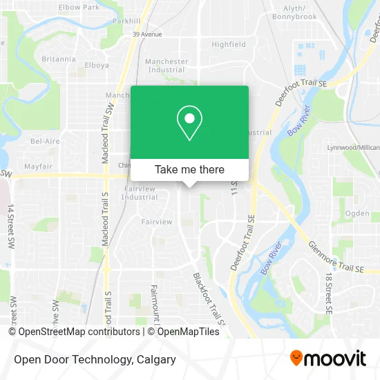 Open Door Technology map