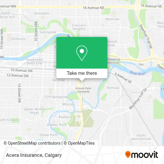 Acera Insurance map