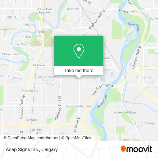Asap Signs Inc. map
