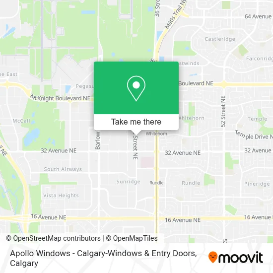 Apollo Windows - Calgary-Windows & Entry Doors map