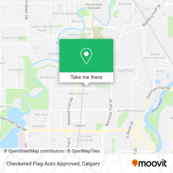 Checkered Flag-Auto Approved map