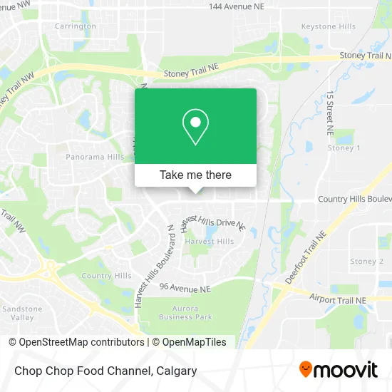 Chop Chop Food Channel map