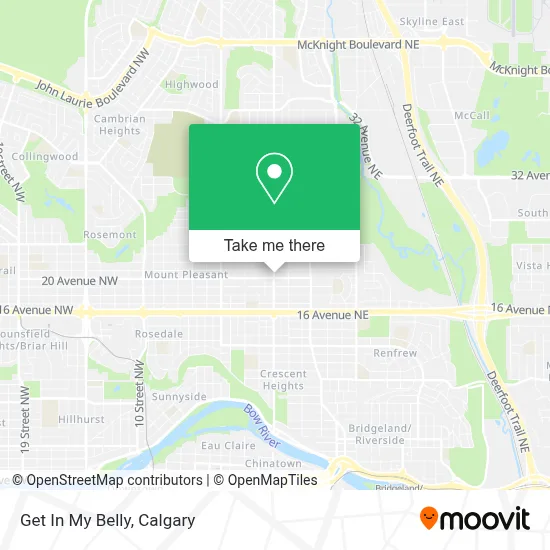 Get In My Belly map