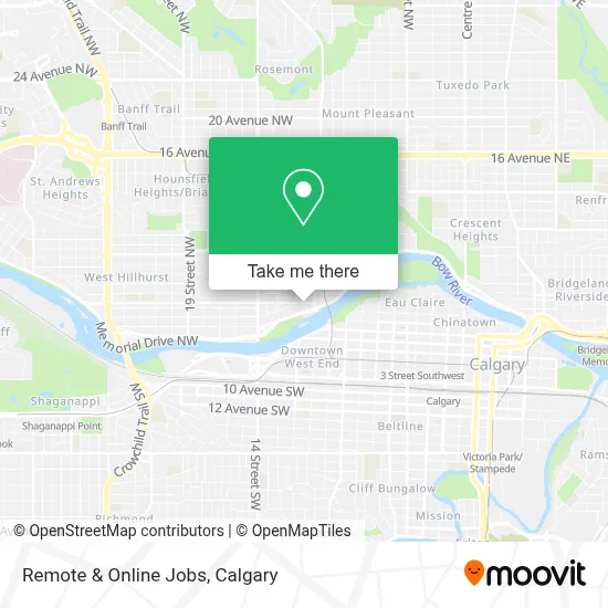 Remote & Online Jobs map