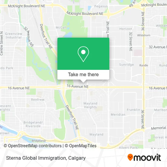 Sterna Global Immigration map