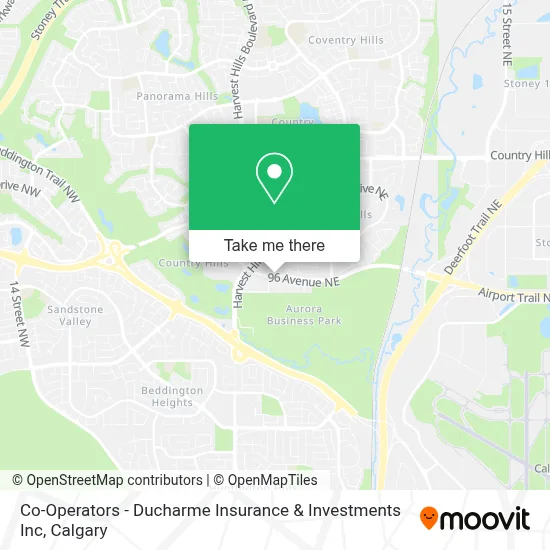 Co-Operators - Ducharme Insurance & Investments Inc map