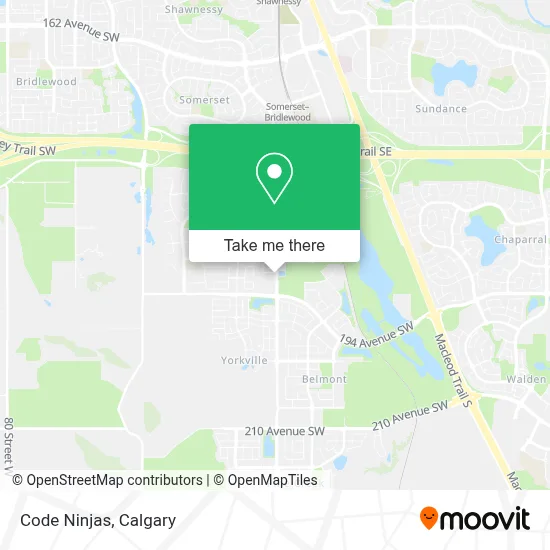 Code Ninjas map