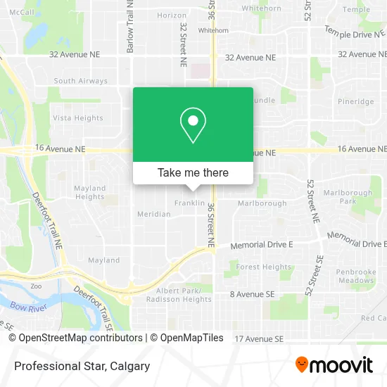 Professional Star map
