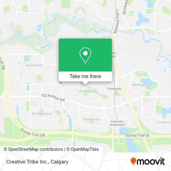 Creative Tribe Inc. map
