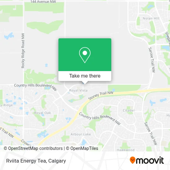 Rviita Energy Tea map