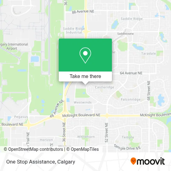One Stop Assistance map