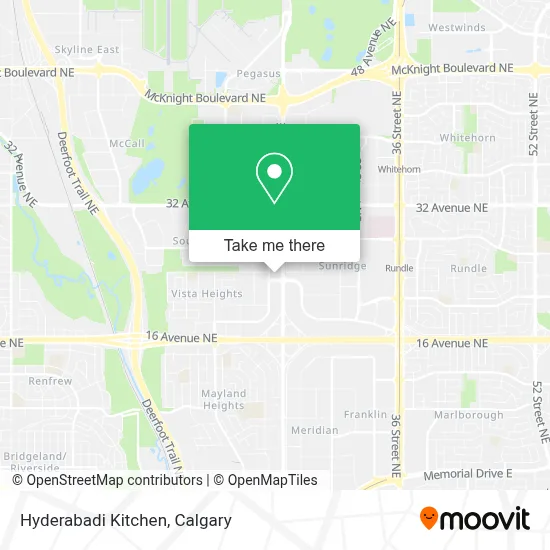 Hyderabadi Kitchen map