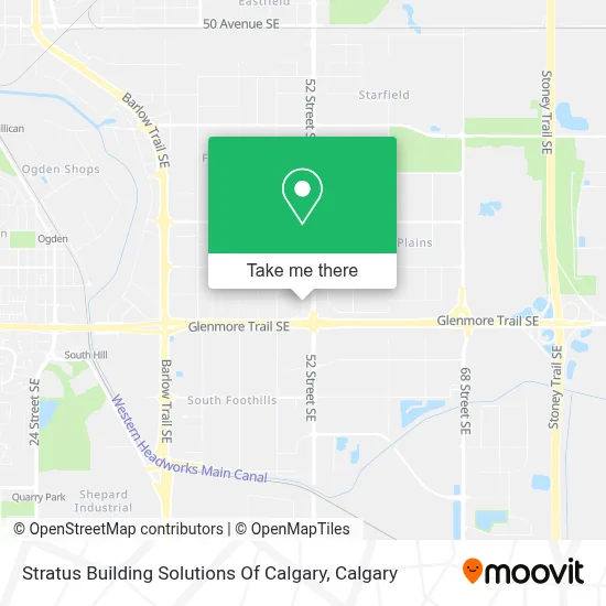 Stratus Building Solutions Of Calgary map