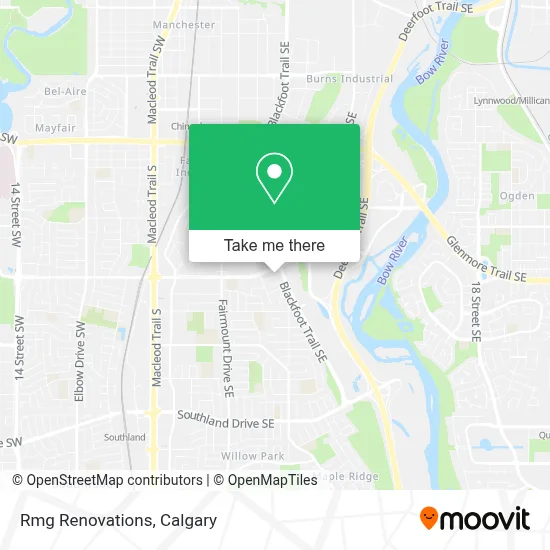Rmg Renovations map