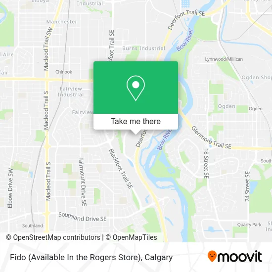 Fido (Available In the Rogers Store) map