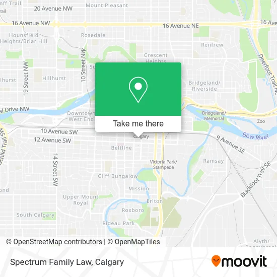 Spectrum Family Law map