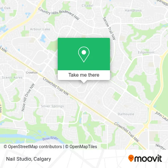 Nail Studio map