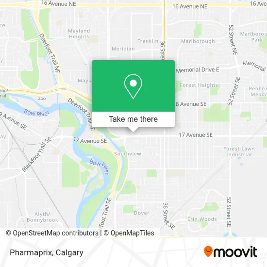 Pharmaprix map
