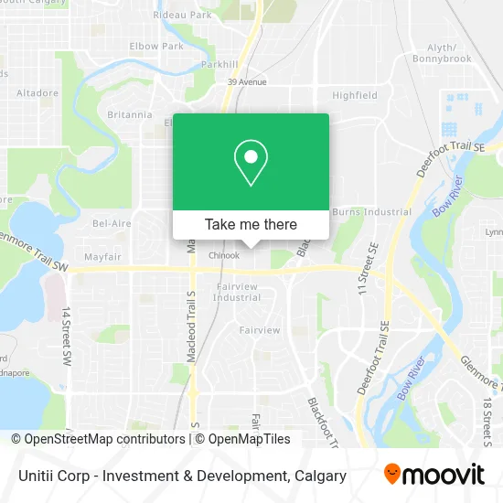 Unitii Corp - Investment & Development map