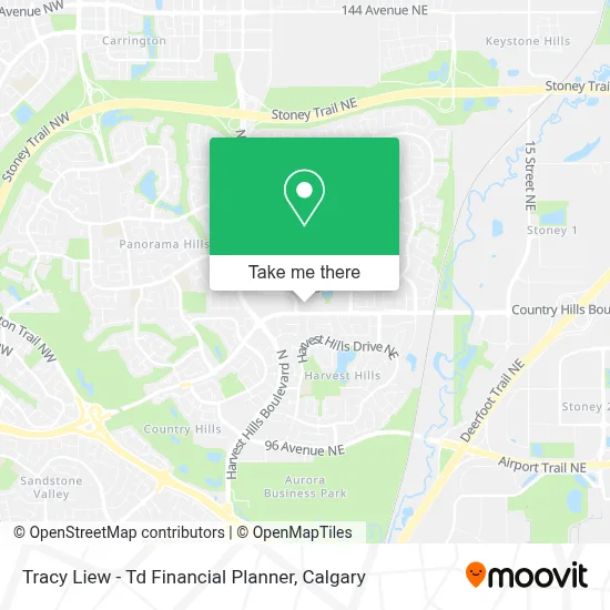 Tracy Liew - Td Financial Planner map