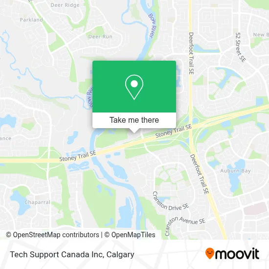 Tech Support Canada Inc map