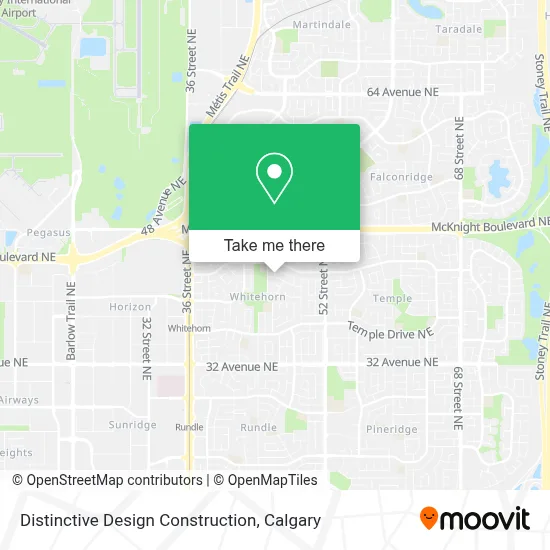 Distinctive Design Construction map