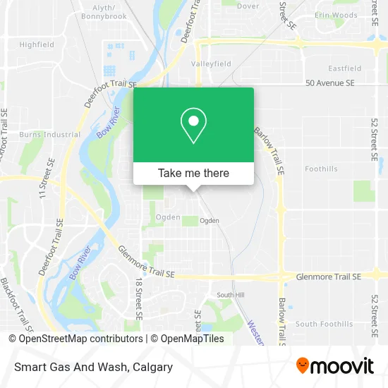 Smart Gas And Wash map