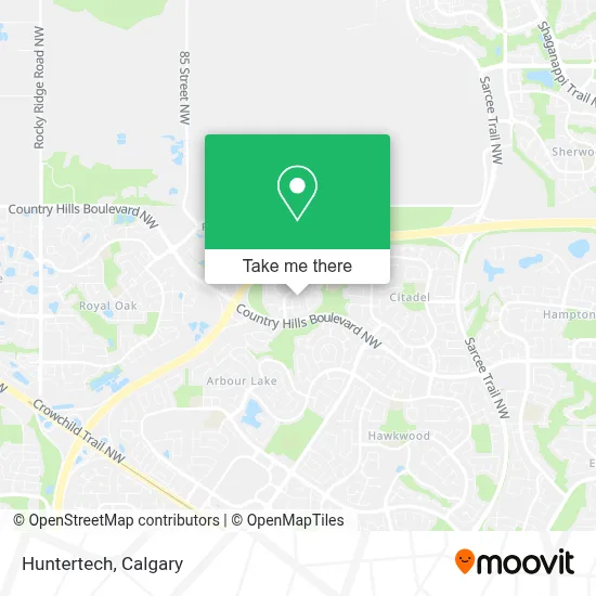 Huntertech map