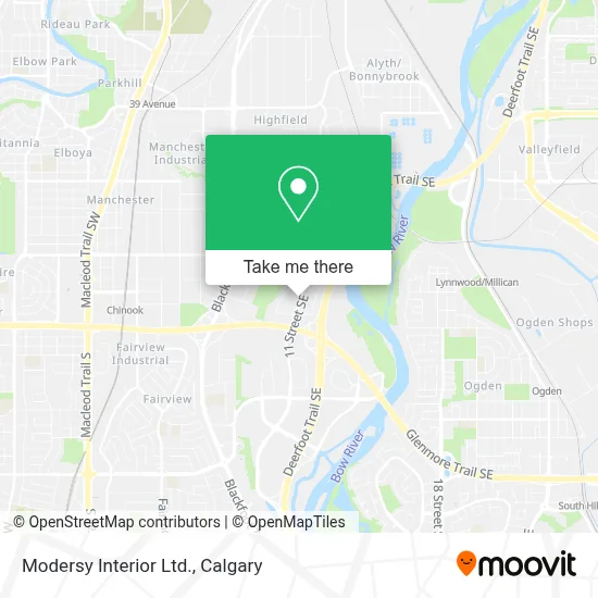 Modersy Interior Ltd. map
