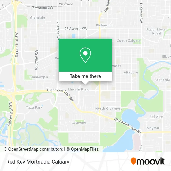 Red Key Mortgage map