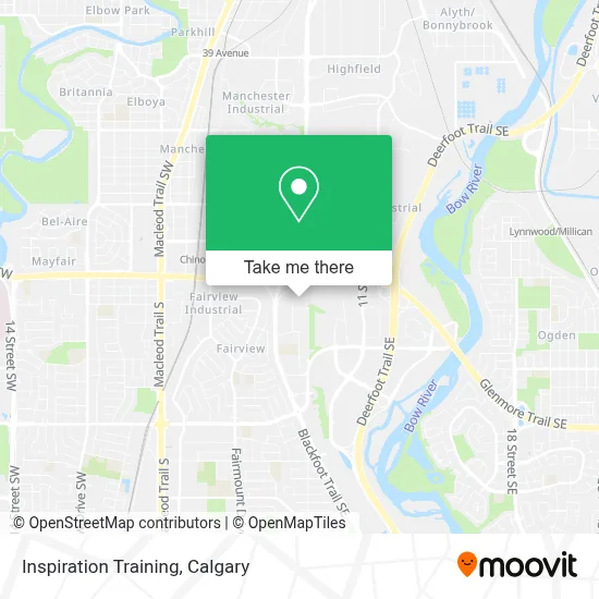 Inspiration Training map