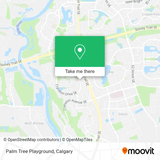 Palm Tree Playground map