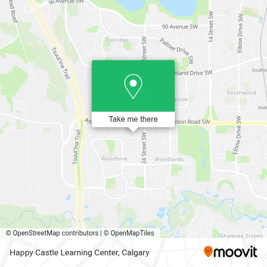 Happy Castle Learning Center map