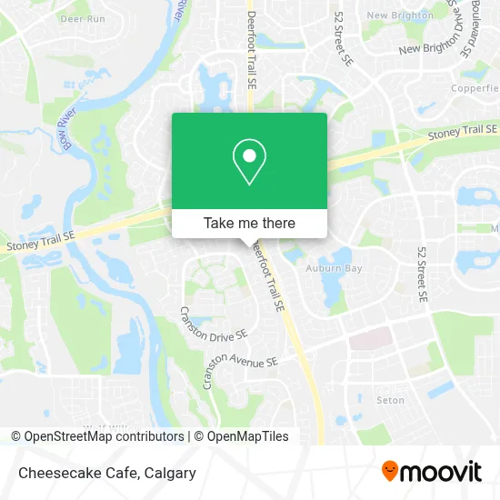 Cheesecake Cafe map