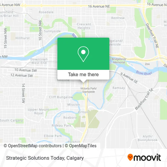 Strategic Solutions Today map
