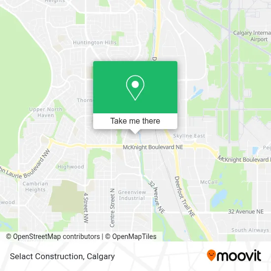 Selact Construction map