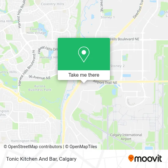 Tonic Kitchen And Bar map