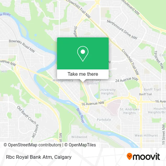 Rbc Royal Bank Atm map