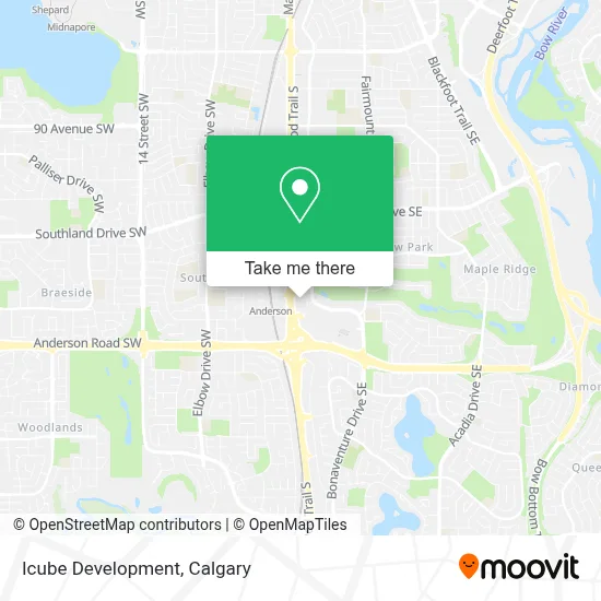 Icube Development map