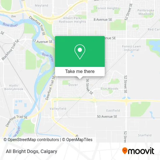 All Bright Dogs map